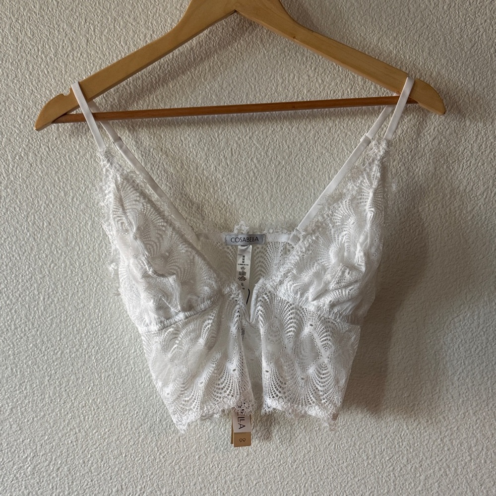 Cosabella Allure Cropped Lace Cami